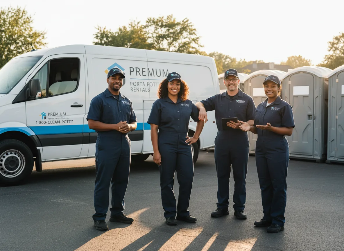 VIP Portable Toilets company in Mallie, KY